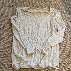 GAP Light Gray Long Sleeve Tee